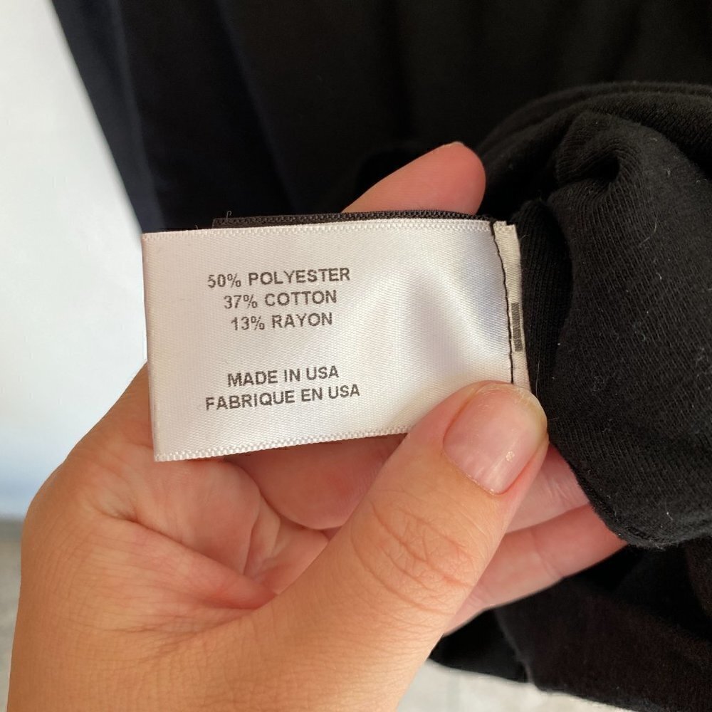 Pam & Gela Black Asymmetrical Lace-Up Detail Bodycon Mini Dress - Picture 5 of 7